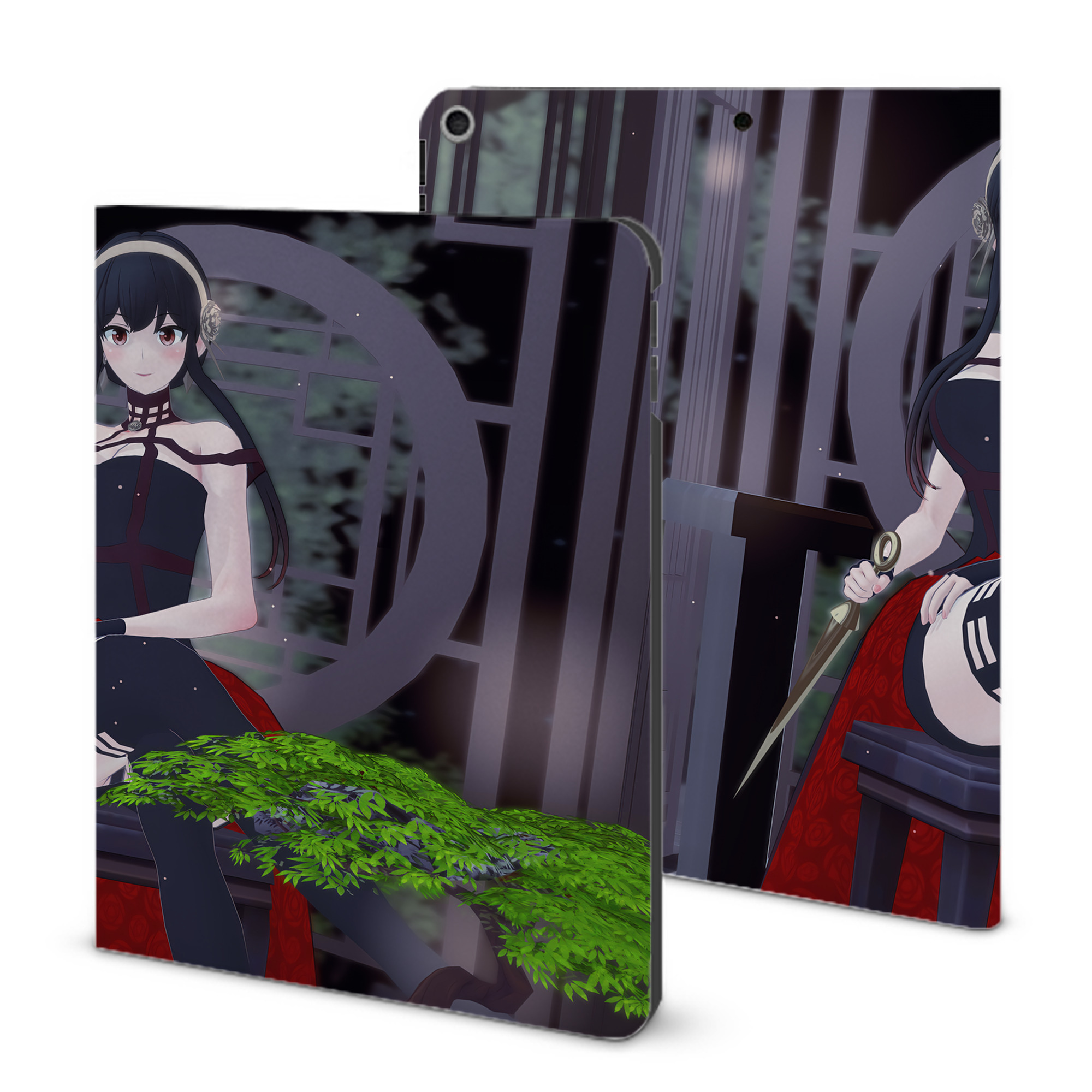 （画像用） SPY×FAMILY间谍家家酒 IPad ケース ブック型 PUレザー TPU 耐衝撃 軽量 薄型 ペン収納なし 全面保護 IPad 各モデル対応